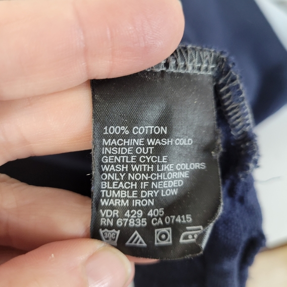 Mens Nautica 1/4 Zip Knit Long Sleeve Shirt/polo Blue/gray Size Med - Picture 7 of 7